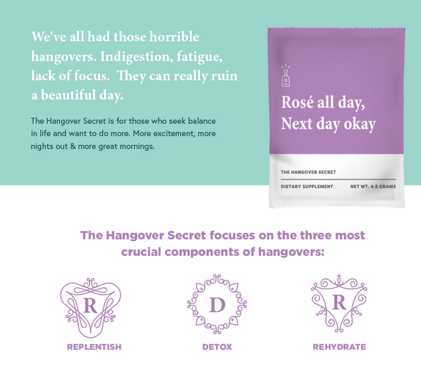 Hangover Secret | Powder Packets - 6 Pack