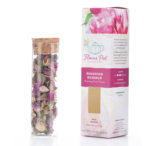 Renewing Rosebud: Floral Tisane (small cylinder)