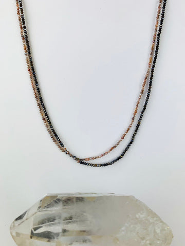 Moonstone & Labradorite Necklace