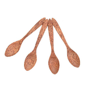 Wooden Coconut Spoon (Set of 4) - FREE US Shipping